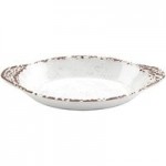 GET B-22-FM French Mill 22 oz. Irregular Round Melamine Bowl - 12/Case