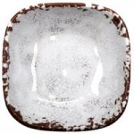 GET B-22-FM French Mill 22 oz. Irregular Round Melamine Bowl - 12/Case