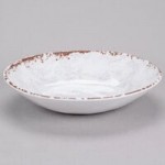 GET B-22-FM French Mill 22 oz. Irregular Round Melamine Bowl - 12/Case