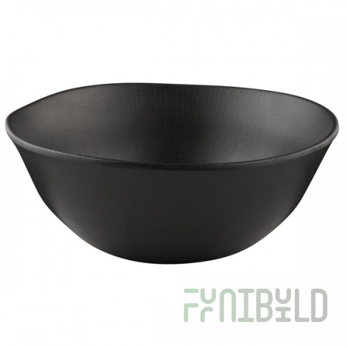 Elite Global Solutions ECO72 Greenovations 1.13 Qt. Round Black Bowl - 6/Case