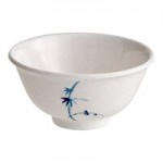 Acopa Biru 10 oz. Round Melamine Bowl - 12/Case