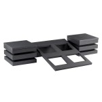 Vollrath Cubic 4 Melamine 1.5 Qt. Bowl Small Wood Display Set Vollrath Cubic 4 Melamine 1.5 Qt. Bowl Small Wood Display Set