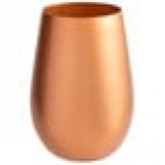Stolzle Glisten 16.5 oz. Copper Stemless Wine Glass / Tumbler - 6/Case
