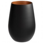 Stolzle Glisten 16.5 oz. Copper Stemless Wine Glass / Tumbler - 6/Case