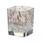 Hollowick 6505SL Tetra Satin Linen Glass Square Votive Hollowick 6505SL Tetra Satin Linen Glass Square Votive