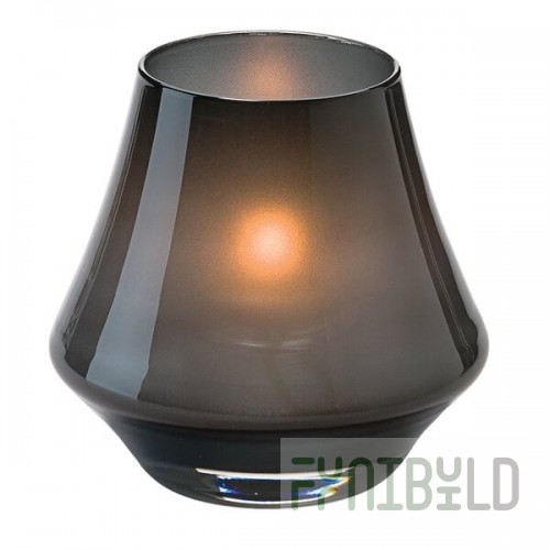 Hollowick 6955SM Chime Satin Midnight Glass Votive