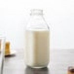 Libbey 92129 33.5 oz. Customizable Glass Milk Bottle - 24/Case