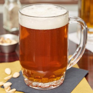 Libbey 5303 19.5 oz. Customizable Thumbprint Beer Mug - 24/Case