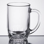 Libbey 5303 19.5 oz. Customizable Thumbprint Beer Mug - 24/Case