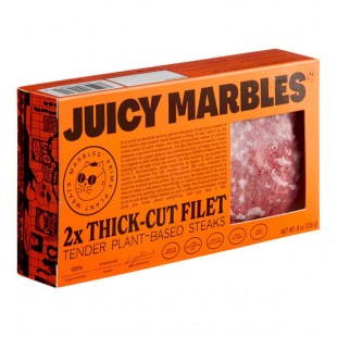 Juicy Marbles Plant-Based Vegan Filet 4 oz. - 20/Case Juicy Marbles Plant-Based Vegan Filet 4 oz. - 20/Case