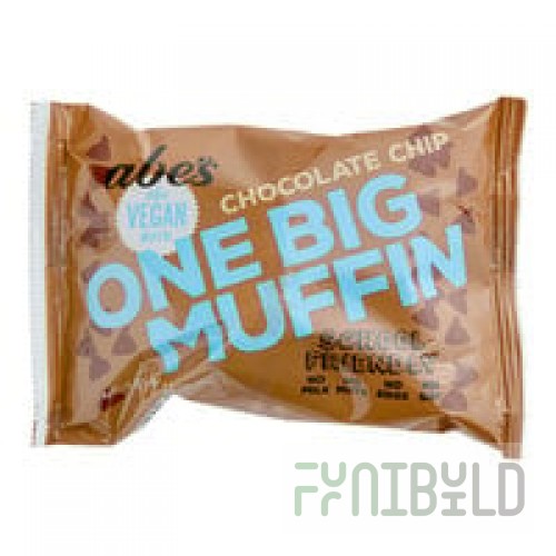 Abe's One Big Muffin Individually Wrapped Vegan Blueberry Muffin 3.2 oz. - 22/Case