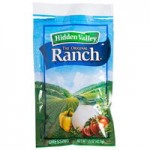 Hidden Valley 1 oz. Light Ranch Dressing Cup - 160/Case Hidden Valley 1 oz. Light Ranch Dressing Cup - 160/Case
