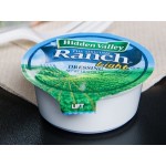 Hidden Valley 1 oz. Light Ranch Dressing Cup - 160/Case Hidden Valley 1 oz. Light Ranch Dressing Cup - 160/Case