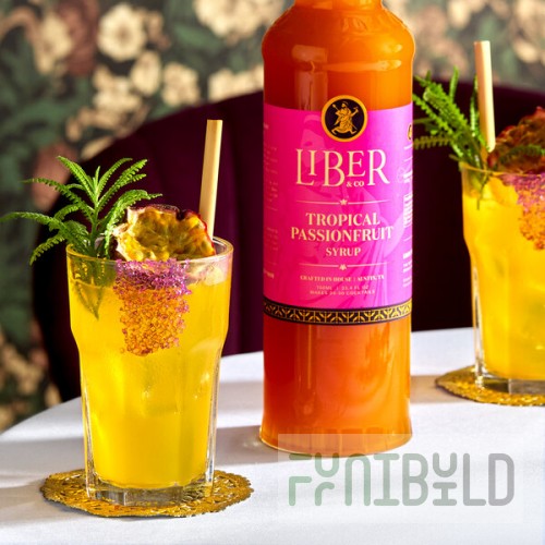 Liber & Co Tropical Passionfruit Syrup 750 mL - 6/Case