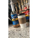 Torani Sugar-Free Salted Caramel Flavoring Syrup 750 mL Glass Bottle