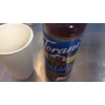 Torani Sugar-Free Salted Caramel Flavoring Syrup 750 mL Glass Bottle