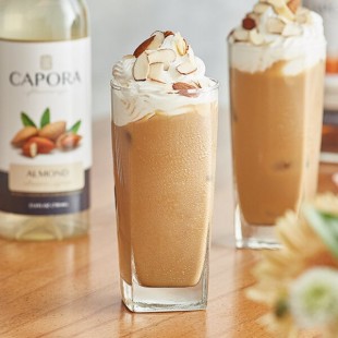 Capora Almond Flavoring Syrup 750 mL - 6/Case