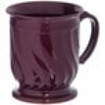Dinex DX300061 Turnbury 8 oz. Cranberry Insulated Mug with Pedestal Base - 48/Case Dinex DX300061 Turnbury 8 oz. Cranberry Insulated Mug with Pedestal Base - 48/Case