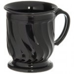 Dinex DX300061 Turnbury 8 oz. Cranberry Insulated Mug with Pedestal Base - 48/Case Dinex DX300061 Turnbury 8 oz. Cranberry Insulated Mug with Pedestal Base - 48/Case