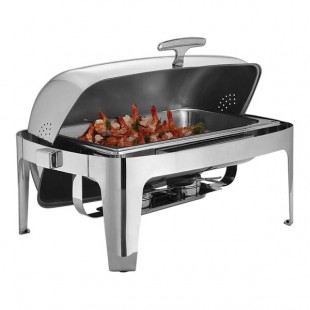 American Metalcraft ADAGIORT26 9 Qt. Adagio Stainless Steel Chafer