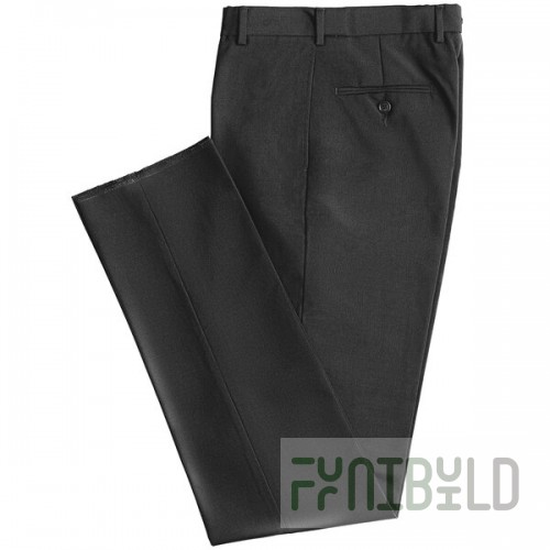 National Patrol by Henry Segal Women's Black Flat Front Suit Pants - 10