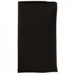 Intedge Black 65/35 Polycotton Blend Cloth Napkins, 22