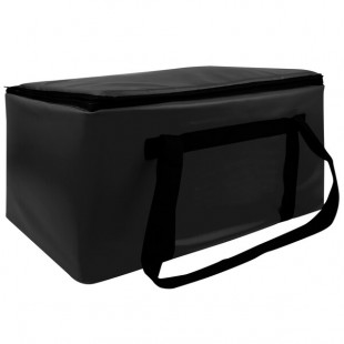 Sterno Black Customizable Space Saver Catering Large Insulated Food Carrier, 16