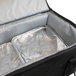 Sterno Black Customizable Space Saver Catering Large Insulated Food Carrier, 16