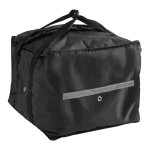 CaterGator Dash Insulated Pizza Delivery Bag Black Soft-Sided Heavy-Duty Nylon 18 1/2 CaterGator Dash Insulated Pizza Delivery Bag Black Soft-Sided Heavy-Duty Nylon 18 1/2
