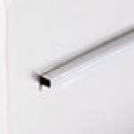 Vollrath 6525-13 Stainless Steel In-Counter Fullfold Napkin Dispenser - Clear