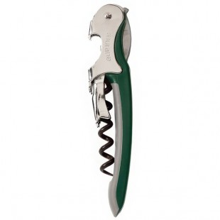 Franmara 3165-13 Murano Waiter's Corkscrew with Green Handle