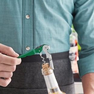Acopa Waiter's Corkscrew with Green Metal Handle Acopa Waiter's Corkscrew with Green Metal Handle