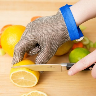 San Jamar MGA515L Stainless Steel Mesh Cut Resistant Glove - Large