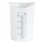 iSi B26900 Flex-it 2 oz. Mini Translucent Silicone Measuring Cup