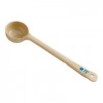 Carlisle 496101 Measure Misers 1.5 oz. Reddish Brown Acetal Short Handle Perforated Portion Spoon