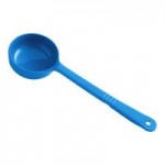 Carlisle 496101 Measure Misers 1.5 oz. Reddish Brown Acetal Short Handle Perforated Portion Spoon