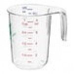 WebstaurantStore 1 Cup Clear Plastic Measuring Cup WebstaurantStore 1 Cup Clear Plastic Measuring Cup