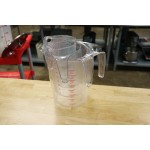 WebstaurantStore 1 Cup Clear Plastic Measuring Cup WebstaurantStore 1 Cup Clear Plastic Measuring Cup