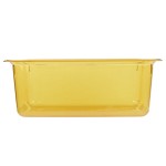 Vollrath 9008410 Super Pan® Full Size Amber High Heat Plastic Food Pan - 8