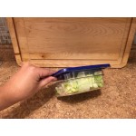 Carlisle 3068307 StorPlus 1/6 Size Clear Polycarbonate Food Pan - 2 1/2