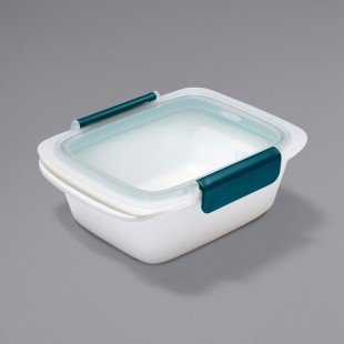 OXO Prep & Go 3.3 Cup White Rectangular Polypropylene Food Storage Container with Snap-On Lid OXO Prep & Go 3.3 Cup White Rectangular Polypropylene Food Storage Container with Snap-On Lid