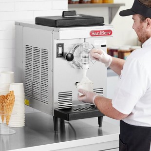 SaniServ DF200 DuraFreeze 7 Qt. Countertop Soft Serve Ice Cream Machine with 1 Hopper - 115V SaniServ DF200 DuraFreeze 7 Qt. Countertop Soft Serve Ice Cream Machine with 1 Hopper - 115V