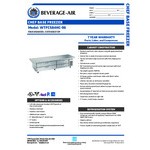 Beverage-Air WTFCS84HC-96 4 Drawer 96