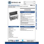 Beverage-Air SPED48HC-18M-4-CL Elite Series 48
