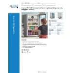 Avantco CRM-7-HC Stainless Steel Countertop Display Refrigerator with Swing Door - 4.1 Cu. Ft.