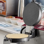 Estella WBMX1A Belgian Waffle Maker with Waffle Cone Plate - 120V, 1,340W