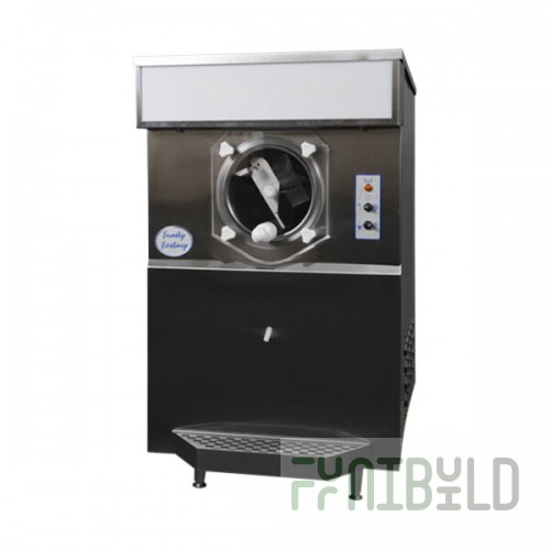 Frosty Factory 289R 2-1 24 Qt. Large Cylinder Remote-Cooled Frozen Cocktail Machine Kit with 2 Dispensers - 120V