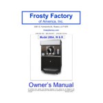 Frosty Factory 289R 2-1 24 Qt. Large Cylinder Remote-Cooled Frozen Cocktail Machine Kit with 2 Dispensers - 120V Frosty Factory 289R 2-1 24 Qt. Large Cylinder Remote-Cooled Frozen Cocktail Machine Kit with 2 Dispensers - 120V