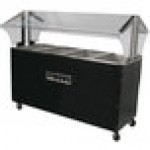 Advance Tabco B4-120-B-S-SB Enclosed Base Everyday Buffet Stainless Steel Four Pan Electric Hot Food Table with Stainless Steel Liners - Open Well - 120V Advance Tabco B4-120-B-S-SB Enclosed Base Everyday Buffet Stainless Steel Four Pan Electric Hot Food Table with Stainless Steel Liners - Open Well - 120V