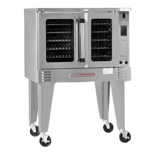 Southbend PCG50S/TD-PRO Platinum Pro Series 5-Shelf Single Deck Full Size Standard Liquid Propane Convection Oven with Touchscreen Controls and Temperature Probes - 50,000 BTU